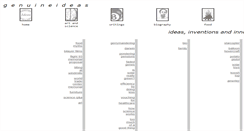 Desktop Screenshot of genuineideas.com